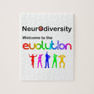Neurodiversität Willkommen bei der Evolution Puzzle