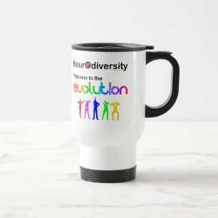 Neurodiversität Willkommen bei der Evolution Reisebecher