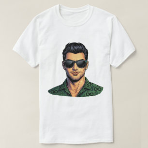 Neurodiversitäts-Pop-Art-Mann ADHD Autismus-Stolz  T-Shirt