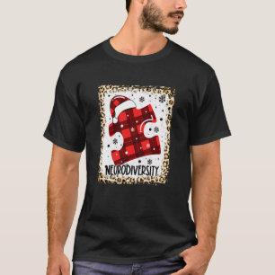 Neurodiversitäts-Puzzleteil-Santa-Autismus-Weihnac T-Shirt