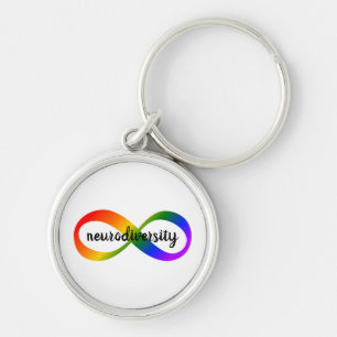 Neurodiversitäts-Unendlichkeit Schlüsselanhänger