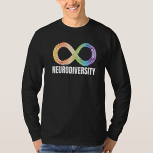 Neurodiversitäts-Unendlichkeitssymbol-Spektrum-Aut T-Shirt