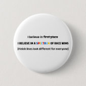 Neurodiversitätslauf Autismus-Bewusstseinsmonat La Button (Vorderseite)