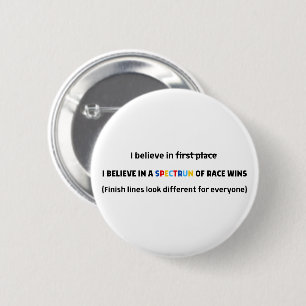 Neurodiversitätslauf Autismus-Bewusstseinsmonat La Button