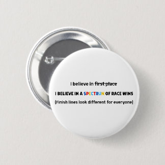 Neurodiversitätslauf Autismus-Bewusstseinsmonat La Button