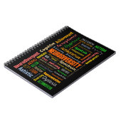 Neurodiversity-Autismus ADHD Spiral Notebook Notizblock (Linke Seite)