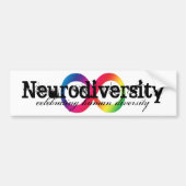 Neurodiversity Autoaufkleber (Vorne)