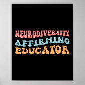 Neurodiversity-Bekräftigung der Bildung Poster (Vorne)