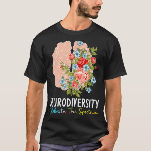 Neurodiversity Celebrate The Spectrum ADHD Brain A T-Shirt