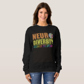 Neurodiversity Celebrate the spectrum Autism Sweatshirt (Vorne ganz)