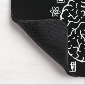 Neurodiversity Embrace Adhd Autismus Asd Hirn Mousepad (Ecke)