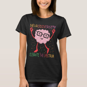 Neurodiversity Hirn Autismus Bewusstsein für Adhor T-Shirt