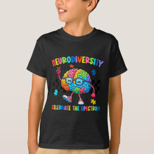 Neurodiversity Hirn Autismus Bewusstsein für Adhor T-Shirt