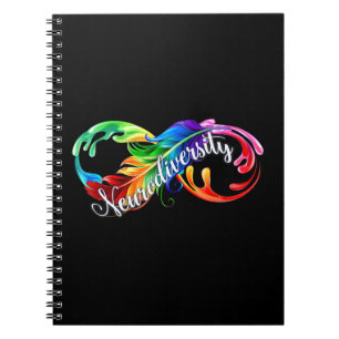 Neurodiversity Is Beautiful Rainbow is great gift Notizblock