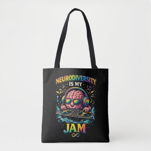 Neurodiversity Is My Jam Tasche (Vorderseite)
