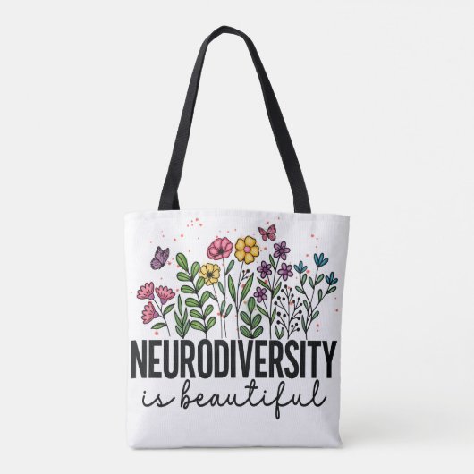 Neurodiversity ist eine schöne Tote Tasche (Rückseite)