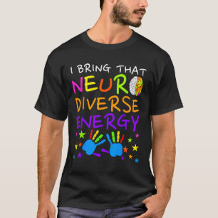 Neurodiversity Kinder Jungen Autismus Bewusstsein T-Shirt