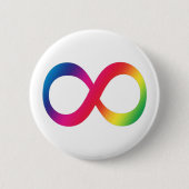 Neurodiversity Knopf Button (Vorderseite)