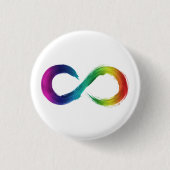 Neurodiversity Knopf Button (Vorderseite)