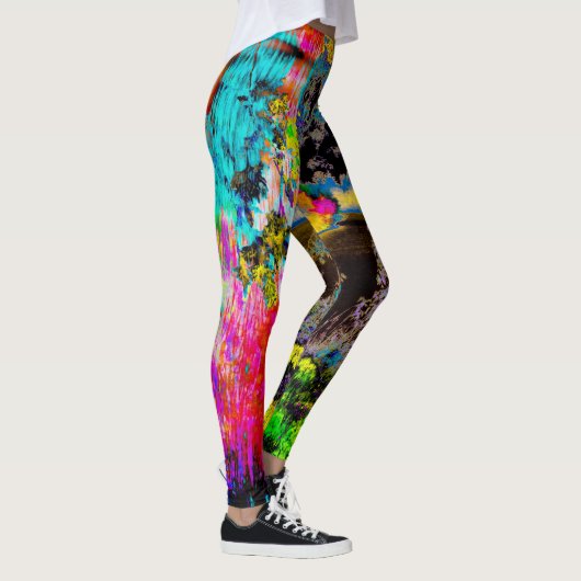 Neurodiversity Kunst-Leggings Leggings (Rechts)