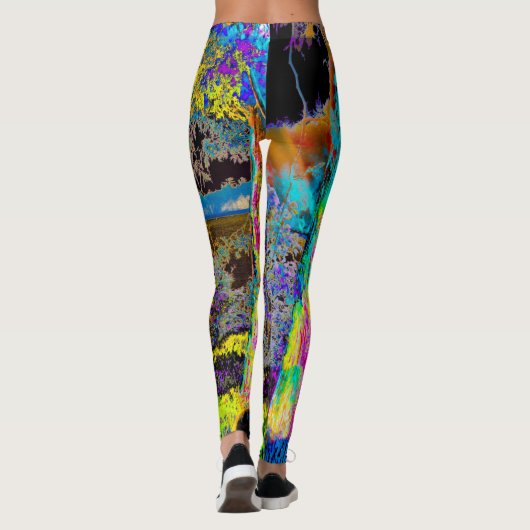 Neurodiversity Kunst-Leggings Leggings (Rückseite)