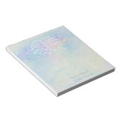 Neurodiversity NeuroSpark Daily Dump Pastel Design Notizblock (angewinkelt)