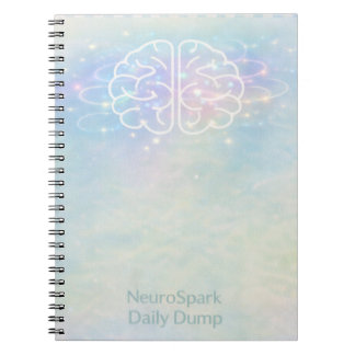 Neurodiversity NeuroSpark Daily Dump Pastel Design Notizblock