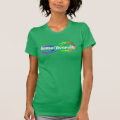 NeuroDiversity Rainbow Infinity Shirt (Vorderseite)