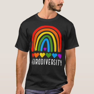 Neurodiversity Shirt Autism Spectrum ADD ADHD Rain