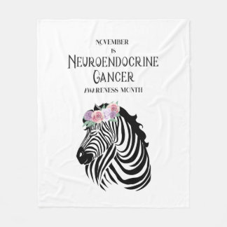 Neuroendokrin Cancer Awareness Vlies-Decke Fleecedecke