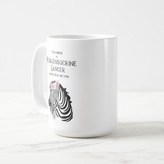 Neuroendokrine Krebserkrankung Kaffeekaffee Tasse (Vorderseite Links)