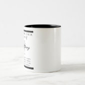 Neuroendokriner Krebs Bewusstsein Zebra stark Zweifarbige Tasse (Mittel)