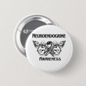 Neuroendokriner Krebs Button (Vorne & Hinten)
