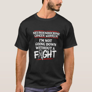Neuroendokriner Krebs-Überlebender im Krieger T-Shirt