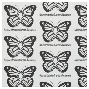 Neuroendokriner Krebs Zebra Schmetterling der Hoff Stoff
