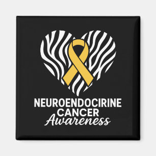 Neuroendokrines Krebsbewusstsein Zebrastreifen Her Magnet