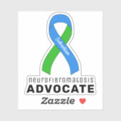 Neurofibromatose Advocate Vinyl Sticker (Blatt)