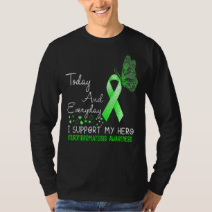 Neurofibromatose Bewusstsein, das ich unterstütze  T-Shirt