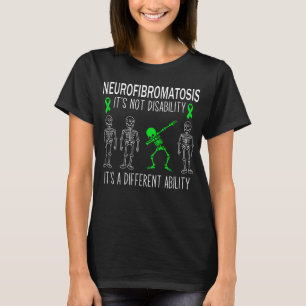 Neurofibromatose Bewusstseinsschwäche Grünes Ban T-Shirt