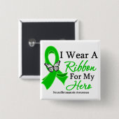 Neurofibromatose Ich trage ein Band für meinen Hel Button (Vorne & Hinten)