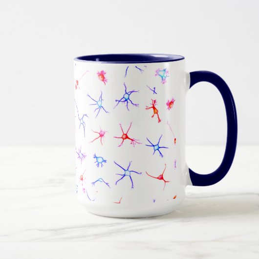 NeuroGalaxy (negativer pic) Schale Tasse (Rechts)