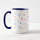 NeuroGalaxy (negativer pic) Schale Tasse (Links)