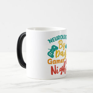 Neurologe bei Day Gamer By Night Verwandlungstasse