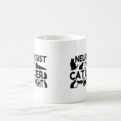 Neurologe Cat Lover Kaffeetasse (Mittel)