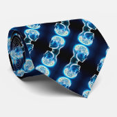 Neurologe-Doktor Silk Stripe Tie Krawatte (Gerollt)