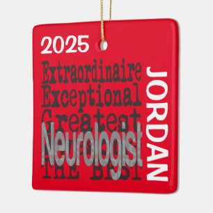 Neurologe Extraordinaire CUSTOM Keramikornament