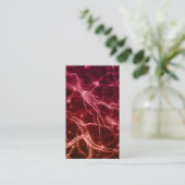 Neurologe Nerves Doctor Medical Modern Bold Visitenkarte (Stehend Vorderseite)