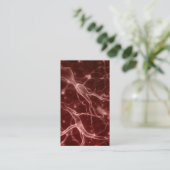 Neurologe Nerves Doctor Medical Modern Bold Visitenkarte (Stehend Vorderseite)