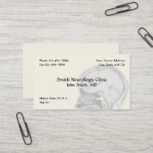 Neurologe Neurologie Visitenkarte