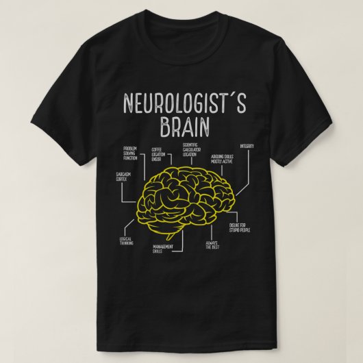 Neurologe Neurowissenschaft Neurochirurg Neurologi T-Shirt (Design vorne)